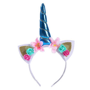 Pour <span class=keywords><strong>Amazon</strong></span> Offre Spéciale <span class=keywords><strong>licorne</strong></span> Halloween fête cheveux accessoires cadeau d'anniversaire pour enfants et bébés pour usage de cuisine et nourriture - Product Image 4