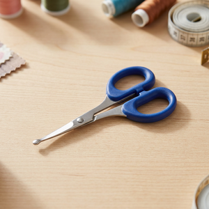 Premium Quality Steel Common <b>Scissors</b> with Steel Logo Comfortable Grip Multipurpose Cutting Made in Pakistan - Product Image 2