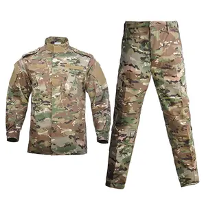 Ensemble pantalon et manteau de Combat des Forces spéciales pour homme, combinaison tactique de Camouflage