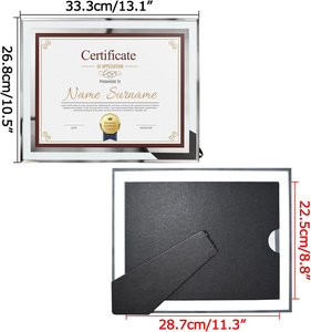 Wholesale Creative <b>A4</b> A5 Picture <b>Frame</b> <b>Certificate</b> Photo <b>Frame</b> Glass 4x6 5x7 6x8 <b>Certificate</b> A5 Crystal Glass Photo <b>Frame</b> - Product Image 2