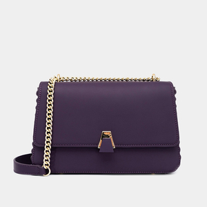 CHRISBELLA Borsa a Tracolla da Donna in Pelle PU con Catena, Nuovo Design Patchwork alla Moda, Borsa a Spalla per Donne 2026 - Product Image 3