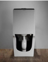 Toilettes de couleur blanche Factory Gold Line Nettoyage facile et peu encombrant Cuvette de toilette S-trap de conception spéciale en gros