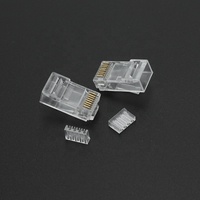 CAT6A UTP RJ45 8P8C konektor kabel