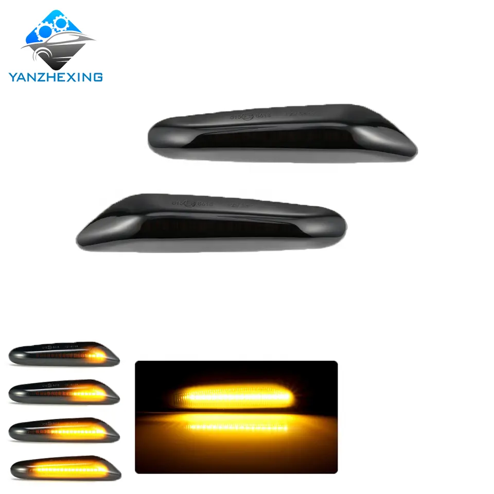 YZX Led Dynamic Side Marker Turn Signal Light fender Blinker Light For BMW E90 E91 E92 E93 E60 E87 E82 E46