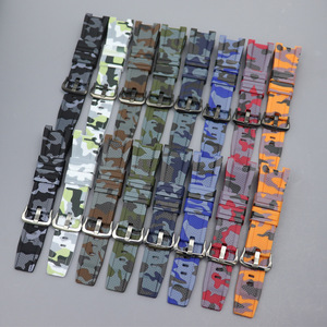 Bracelet de montre en caoutchouc souple avec boucle argentée, 26x14mm, remplacement pour Casio <span class=keywords><strong>GSHOCK</strong></span> GST-210/W300/S100/S110/B100, bracelet en Silicone pour hommes - Product Image 6