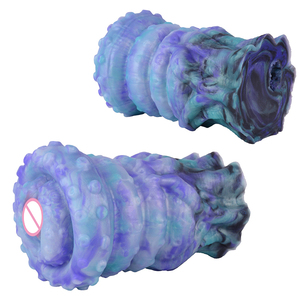 LK-7351 Tentacle Donut Fantasy Creature Silicone Male Stroker, Octopus Design, Single Channel, Strong Enveloping Sensation - Product Image 1