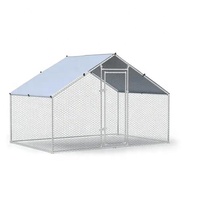 Vente en gros fabricant : Nouveau enclos de poulailler de jardin avec couverture anti-UV multifonctionnelle en acier galvanisé Senyi