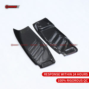 Cubiertas de Ventilación para el Capó Trasero de Fibra de Carbono Seca para Ferrari F8, Estilo OEM, Accesorios para Vehículos - Product Image 4