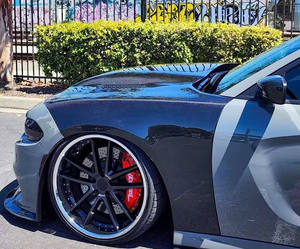 Aile en fibre de carbone style OEM pour carrosserie étroite, compatible Dodge Charger 2015 2016 2018 2022 2023 - Product Image 5