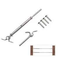 316 Stainless Steel Hardware Deck Cable Railing Kit