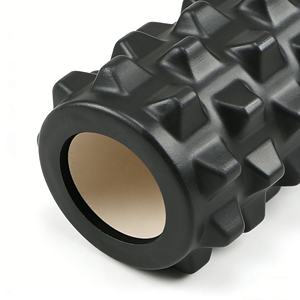 Couleurs personnalisées Mini Loup Dents Spike Portable Dos Pilates EVA Rouleau En Mousse 33*12.5 Densité Souple PVC Matériel pour Exercice De Massage - Product Image 2