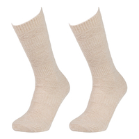 Chaussettes hautes personnalisables pour femmes, respirantes, en polyester/coton/spandex, style décontracté confortable, couleur unie, toutes saisons