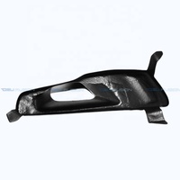 Panel de Bloqueo de Entrada de Aire para Faro Delantero Izquierdo, Estilo ARS, de Fibra de Carbono, para Mitsubishi Lancer Evolution X EVO 10 CZ4A 2008-2016