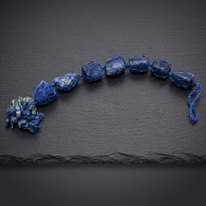 Natural Lapis Lazuli Gemstone Carved Hanging Stone Feng Shui & Vastu Reiki <b>Crystal</b> for Car & Office - Product Image 3