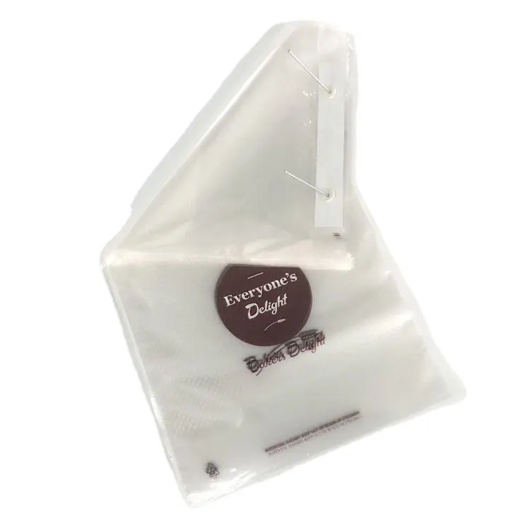 custom shape printing clear opp cellophane bag