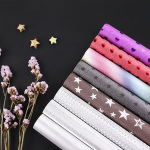 Papier d'emballage pour cadeaux en rouleau de 30 pieds carrés, papier d'art couché, vente en gros d'usine, papier d'emballage pour anniversaire, 43*300 cm, couleur CMJN, emballage cadeau personnalisé - Product Image 4