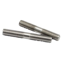 High Quality DIN938 Double End Studs Stainless Steel ASTM A193 B8M ASTM A320 B8M SS316 OEM ODM Bars