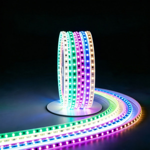 110-240V <b>RGB</b> Waterfall LED Strip Light High Voltage IP65 Waterproof Outdoor Flexible Strip PVC Coated Driver Free for Garden - Product Image 2