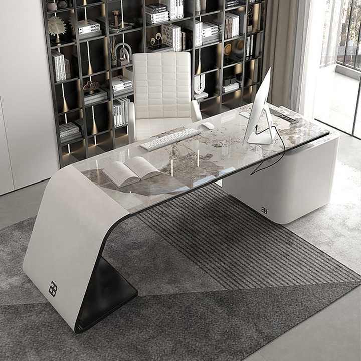2024 New design modern luxury Minimalist Writing study desk desk for ...