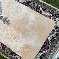 Cream Persian Runner Rug 80x200cm Medallion Floral Carpet for Hallway Living Room Home Decor Wholesale