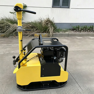 Compacteur à plaques hydraulique avec moteur Lifan jaune pour le compactage des routes en asphalte - Product Image 2