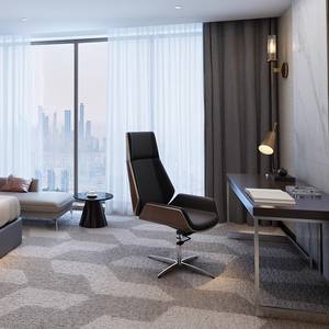 Executive Casual Boss Bürostuhl mit kariertem Design Mode Ode <span class=keywords><strong>Joy</strong></span> Mesh Leder Computer Drehstuhl für den Heimgebrauch - Product Image 2