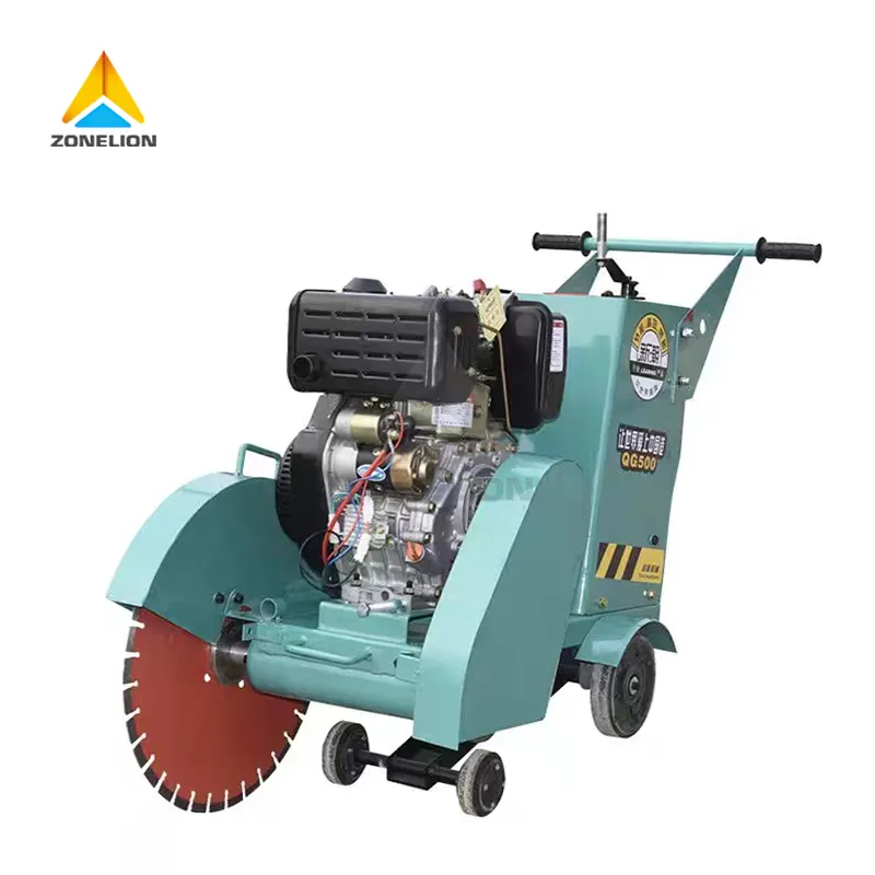 500mm Concrete road Cutting Machine Honda Gasoline Engine Pavement Floor Saw Cutter