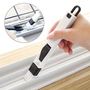 Cepillo de Limpieza Portátil Dos en Uno al por Mayor, Herramienta Multifuncional para Limpiar Puertas, Ventanas y Teclados, Pala para Polvo y Herramienta para Rieles - Product Image 1