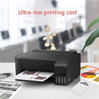 Ukuran A4 4-warna L1218 Upgrade oleh L1119 tinta sublimasi Transfer panas Printer Inkjet kondisi baru kelas tanpa tinta harga grosir
