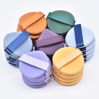 Amerke Triangle Portable Maquillage Poudre Voyage Mini Visage Beauté Magasin Éponge Cosmétiques Coton Doux Pour Femmes Beauté