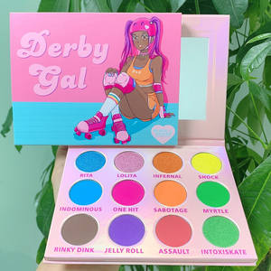 <span class=keywords><strong>Palette</strong></span> d'ombres à paupières pour cosmétiques, Pigment de marque privée - Product Image 3