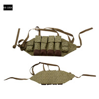 Sac de poitrine personnalisé pour chargeurs, porte-chargeurs, sac à munitions, bandolier, 6 poches pour la chasse, l'entraînement, les activités de plein air, équipement Molle