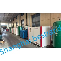 Compresor de Tornillo Rotativo Gardner Denver GDK132 de 132kW, Compresor Industrial Estacionario de Alta Eficiencia, Solución de Aire Lubricado