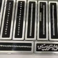 IGI sertifikası olmadan sıcak satış 0.1-5CT Lab yetiştirilen elmas gevşek HPHT CVD DEFG VVS-SI yuvarlak Melee 0.8-3.0mm Lab oluşturulan elmas