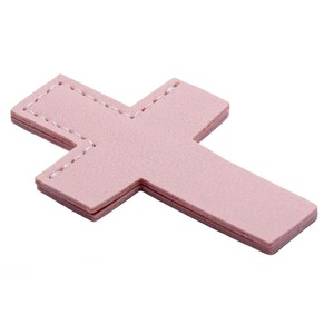 IStapromo Gifts PU Leather Cross <b>Bookmark</b> with Stitched Details Simple Page Holder Religious Page Marker for Bible Study - Product Image 2
