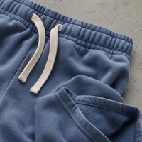 Pantalon de jogging ample pour homme, coupe large, en molleton French Terry, délavé, colorblock, personnalisé