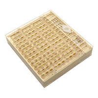 Kit d'élevage de reines d'abeilles, outils d'apiculture, 1 cellule royale brune et 120 coupelles de cellules royales brunes