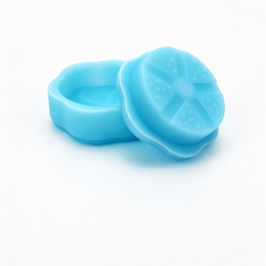 Glow in the Dark Food-grade Silicone <b>Herb</b> <b>Grinder</b> with Built-in Container for Milled Tobacco <b>Herbs</b> Rolling Paper Smoking <b>Grinder</b> - Product Image 1