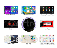 Android 13 HD MI Youtube Netflix Apple Carplay Mini Smart Atmosphere Light Wireless Android Box Android Auto Carplay Ai Box