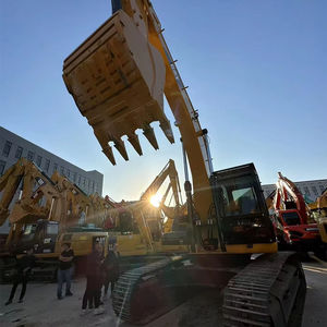 Excavatrice Caterpillar 336D d'occasion de qualité fiable, pour travaux d'ingénierie à grande échelle, avec moteur, boîte de vitesses, pompe à engrenages et roulement, modèle 2024 - Product Image 3