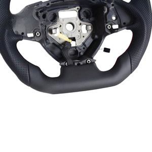 Volant Chevrolet <span class=keywords><strong>Camaro</strong></span> en cuir Nappa et fibre de carbone pour Chevrolet <span class=keywords><strong>Camaro</strong></span> 2007-2011 - Product Image 5