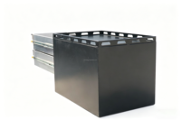 Boîte de rangement à tiroirs en aluminium, armoire utilitaire portable pour remorque, caravane, Ute