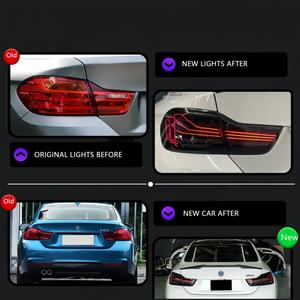 Convient pour BMW Série 4 F32 F36 Modifié Nouvelle Suspension Flux Dynamique Feux Arrière Gauche & Droit Assemblage LED 63218496523/63217426052 - Product Image 5