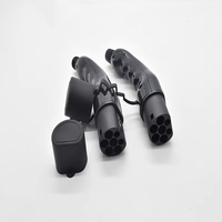 Véhicules électriques OEM Connecteur de chargeur de prise de charge AC type 2 mâle noir/blanc Connecteur de charge EV pour station de charge