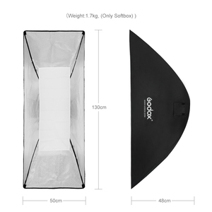 Godox 50x130cm Grille Nid d'Abeille pour Softbox, Compatible Montures Bowens <span class=keywords><strong>Profoto</strong></span> Elinchrom pour Flash de Studio DE300 SK400II QT600II - Product Image 4