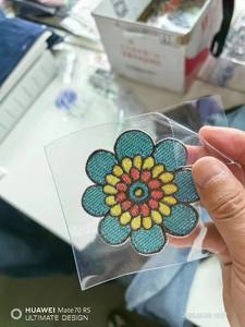 Vinilo de Impresión DTF con Efecto de Bordado UV Imitación Especial, Rollo de Película DTF <span class=keywords><strong>AB</strong></span> para Camisetas, Suéteres, Calcetines, Impresión de Logotipos y Nombres - Product Image 6