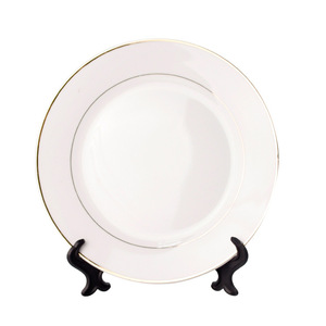 6 8 10 inch trống gốm thăng hoa tấm lớp phủ tùy chỉnh logo tấm với cá nhân đứng Nhiệt Báo Chí Trắng tấm gốm - Product Image 6