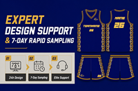 Ensemble de maillots de basket-ball personnalisés pour jeunes, maillot de basket-ball sans manches personnalisé pour enfants, bleu et jaune, uniforme en mesh performant pour garçons, 100%