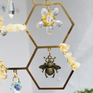 Đồ Trang Trí Mặt Dây Chuyền Vườn Cây Sự Sống Dệt Thủ Công Tổ Ong Chính Hãng - Product Image 5