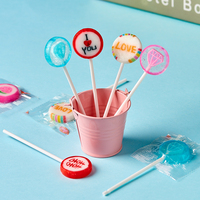Cadeaux de bonbons durs romantiques en forme de coeur faits à la main pour les mariages et les fêtes d'anniversaire de la Saint-Valentin